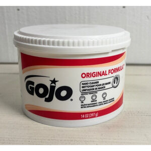 GOJO Original Formula Hand Cleaner 14 oz removes oil grease tar without water